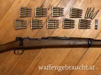 VERKAUFT - Kurzkarabiner Mauser 1916 in 308, 7,62x51, "Spanish Mauser 1916" - ähnlich wie Schwedenmauser M38, mit Ladestreifen