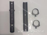 Mak Schwenk Montage mit 30mm Ringe und mit Pulsar Adapter Schiene
