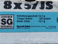 RWS 8x57 JS Scheibenpatronen Match