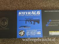 AUG (STG77) in der GEK Cobra Version (schwarz und Pic-Schiene) E-Softair