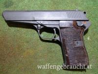 Pistole CZ 52 - Kal. 7,62 Tokarev - Rollenverschluss - sehr guter Sammlerzustand