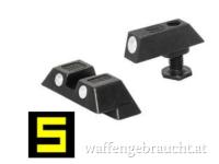 GLOCK Tritium-Visierung, Stahl