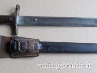 Schweizer Bajonett 1889/1918 für Schmidt Rubin Gewehr und Karabiner