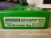 Redding .300 WinMag. Typ S Halskalibrier Matrizensatz 