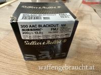 Subsonic Munition .300Blackout S&B 200grs (100Stück im Karton)  VERKAUFT !!