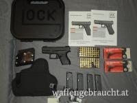 Glock 42 Gen4. - Truglo, 4x Magazine, 2x Holster, Munition