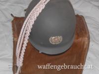 Österreichisches Bundesheer, Garde 70er, 80er Jahre, Tornister Helm Gardeschnur