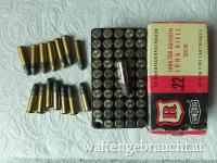 64 Patronen Kaliber 22 Long Rifle Sinoxid