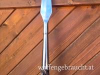 ***Saufeder  - Eschenstiel tailliert -  geschmiedete 50cm Klinge -Lederwicklung mit Bronze Nägel**