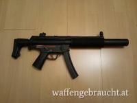 Airsoftgewehr JG MP 5 SD6 im Kaliber 6mm BB Günstig zu verkaufen 