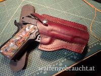 Holster 1911 Modelle, handgenäht.