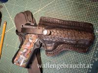 Holster für 1911, handgenäht.