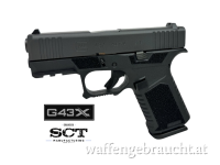 Custom Glock 43X mit SCT Manufacturing Griffstück Kal. 9mm Luger
