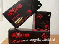 Geco Hexagon 9mm Luger 124grs.  (Verkauft)