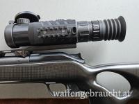 Infiray RICO RH50 thermalzielfernrohr mit entfernungsmesser und blaser montage