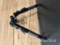 Tier One Tactical Bipod 180mm Carbon Taktisches Picatinny Zweibein Pan/ Tilt