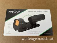 Holosun Set HE510C-GR green dot + HM3X Magnifier + Schutzkoffer NEU