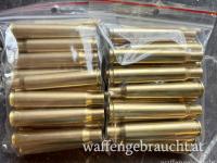 PPU Hülsen im Kaliber 7x64, 1x abgefeuert, entzündert, gewaschen und poliert