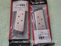 Springfield 7014957 Original 1911 Magazin .45 ACP 8-schüssig stainless *AUSLAUFMODELL*