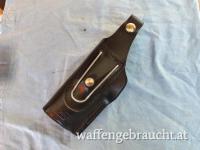 Sickinger G-Man für Sig Sauer P228 Lederholster für Rechtshänder, schwarzfarben, mit Clip