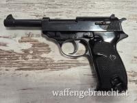 Walther Modell P38 in Präsentationskassette und orig. Karton