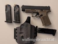 Glock 48 MOS mit SCT Griffstück + 3 Shield Arms Magazine