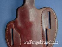 U.S. Holster Pancake f. Revolver 4" Lauflänge der Firma Roy´s Leather Goods, Magnolia, Arkansas.