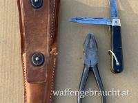 US Army Signal Corps TE-33 Tool Kit - CS-34 Pouch + TL-29 Camillus Knive - Linesman's Pliers