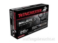 WINCHESTER 243 WIN 95 GRS BALLISTIC SILVER TIP 20 STK