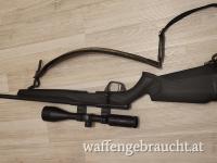 Savage .17HMR mit Schalldämpfer und Hawke 3-12x50