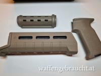 Magpul MOE AKM Handguard FDE + MOE-K2 AK Griff – neuwertig