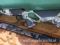 R8 Blaser Ultimate Schaft Camo // Komplettierung mit System + Abzugseinheit + BLASER Gewehrriemen HunTec Camo