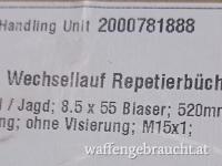 Wechsellauf Blaser R8