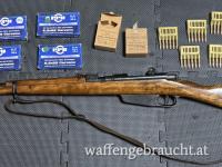 Carcano 91/41 Lang 6,5x52mm - (Top Zustand, Inkl. Laderahmen, Riemen und Munition) - Selten