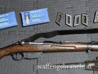 Mannlicher M95 Budapest 8x56mm (Mit Bajonett, Munition, Riemen, Laderahmen, Patronentasche, Dummy Patronen)