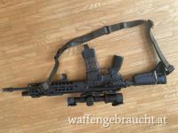 Sig Sauer MCX Virtus Sport 16 Zoll .223 Klappschaft AR15 Schmeisser, Daniel Defense, Oberland Arms, Vortex Viper, Magpul, Olight