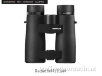 MINOX Fernglas X-active 10x44 mit neutraler Farbwiedergabe und hohem Kontrast