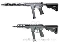 BATTLE ARMS DEVELOPMENT XIPHOS PCC 16″ & 8,25" 9×19 Grey *LAGERND*