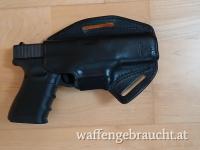SICKINGER Lederholster Linksausführung für Glock 17/19