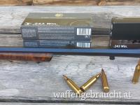 Blaser K95 Stutzen Wechsellauf Achtkantlauf inkl. Abschlußschaft HK6 Stutzen + RWS Patronen 6,5g 