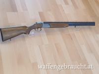 Bockflinte Marke: Felix Sarasketa, Kal. 12/70, guter Zustand, Choke 3/4 und voll (IM&F), automat. Einabzug, 