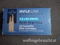 PPU 7,5x55 Swiss FMJ BT 11,3g
