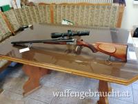Sauer und Sohn Büchslinte im Kaliber 8x57JRS und 16/70 mit Bauer 4-14x44, Absehen 4 und Leuchtpunkt 