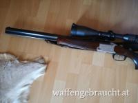Neuwertige Blaser Bockbüchsflinte 6.5 x 65 R  mit Kahles Helia CB 8 X 56 Leuchtpunkt 
