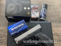 Neueinsteigerset-AKTION! HS9 Kal. 9mm 4" + 200 Schuss Munition + elektronischer Gehörschutz + Reinigungsschnur und Öl