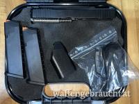 Glock 17 Gen5 Wechselsystem UNGESCHOSSEN mit Tritium Leuchtvisier VERBRAUCHT KEINEN B PLATZ auf der WBK