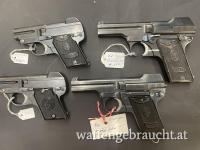 Diverse Kipplaufpistolen 