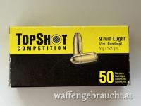 TOPSHOT Competition 9 mm Luger FMJ 8,0 g/124 grs. - 1000 Schuss