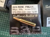 S&B .223 Rem FMJ 881 Stück