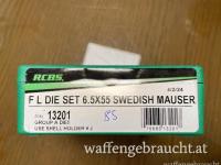 RCBS F L DIE Matrizenset mit Nummer 13201 für das Kaliber 6,5x55 Swedish Mauser